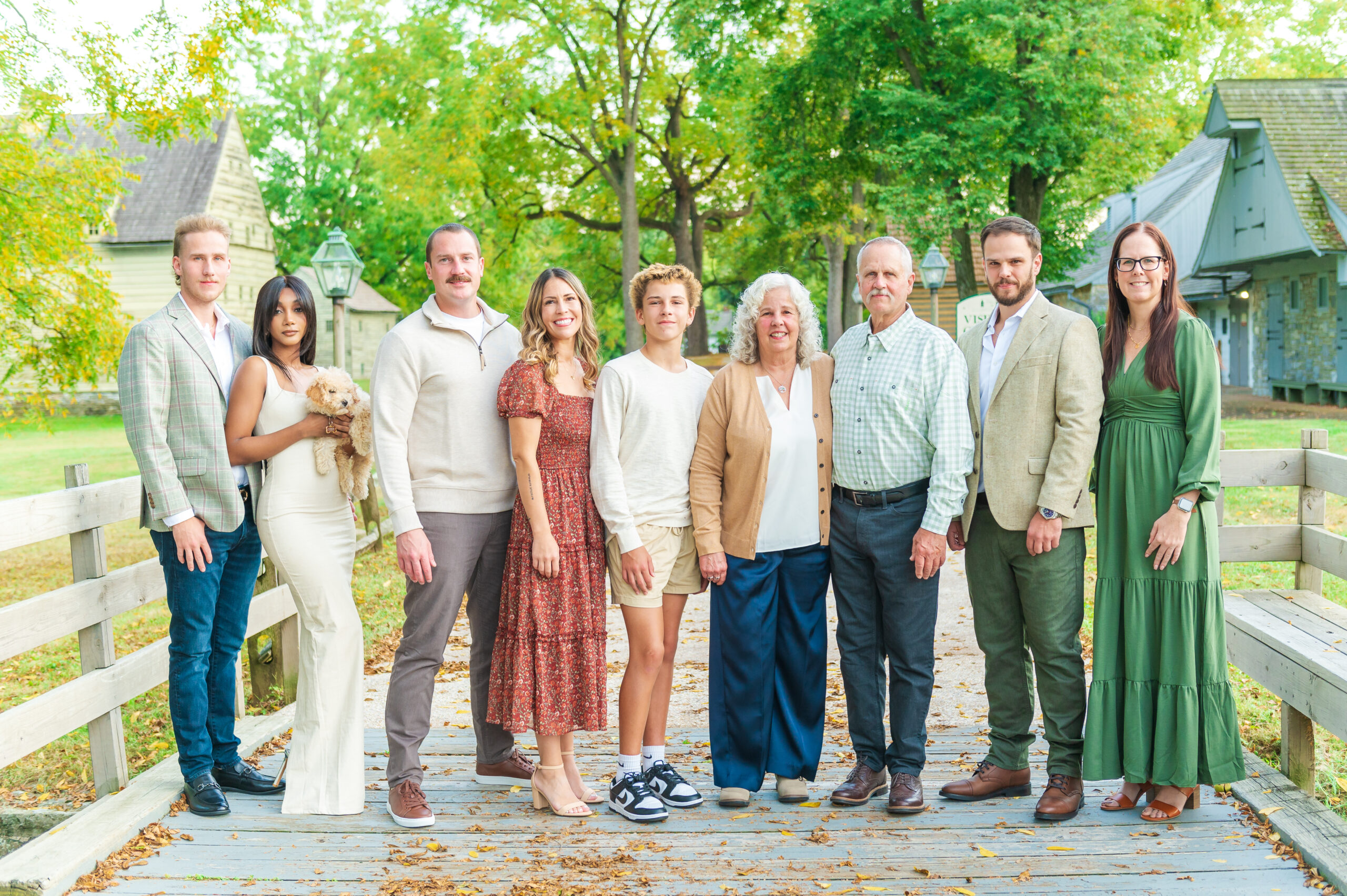 Extended Family Pictures in Central Pennsylvania