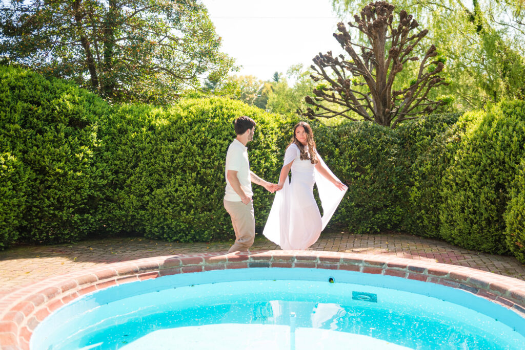 Conestoga House & Gardens Engagement Session with Miranda Eorio Photography in Lancaster Pennsylvania