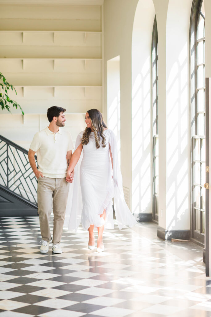 Conestoga House & Gardens Engagement Session with Miranda Eorio Photography in Lancaster Pennsylvania
